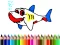 遊戲Back To School: Shark Coloring Book在線