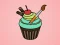 遊戲Yummy Cupcake Coloring在線