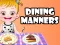 遊戲Baby Hazel Dining Manners在線