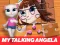 遊戲My Talking Angela Jigsaw Puzzle在線
