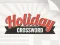 遊戲Holiday Crossword在線