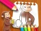遊戲Curious George Coloring Book在線