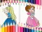 遊戲Beautiful Princess Coloring Book在線