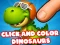 遊戲Click And Colors Dinosaurs在線