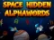 遊戲Space Hidden AlphaWords在線