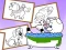 遊戲Cartoon Coloring for Kids Animals在線