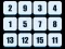 遊戲Numbers Sliding Puzzle在線