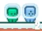 遊戲Green and Blue Cuteman 2在線