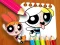 遊戲The Powerpuff Girls Coloring Book在線