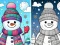 遊戲Coloring book Winter在線