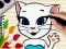 遊戲Talking Angela Coloring Book在線