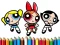 遊戲PowerPuff Girls Coloring Book在線