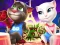 遊戲Talking Tom and Angela Coloring在線