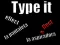 遊戲Type it在線