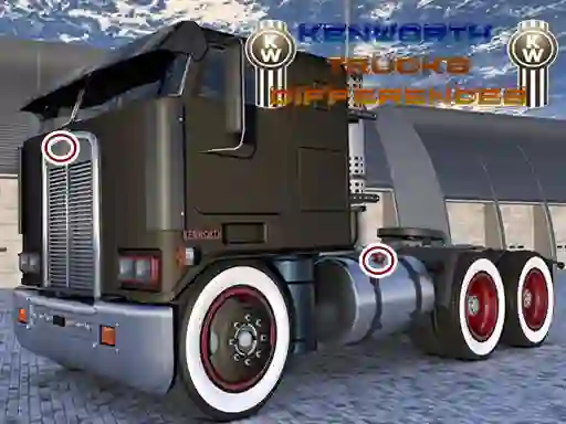 遊戲Kenworth Trucks Differences在線