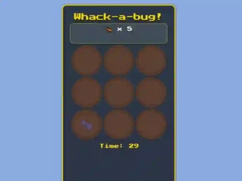 遊戲Whack A Bug Challenge在線