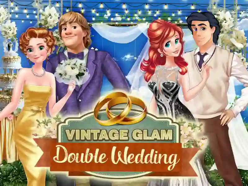 遊戲Vintage Glam: Double Wedding在線