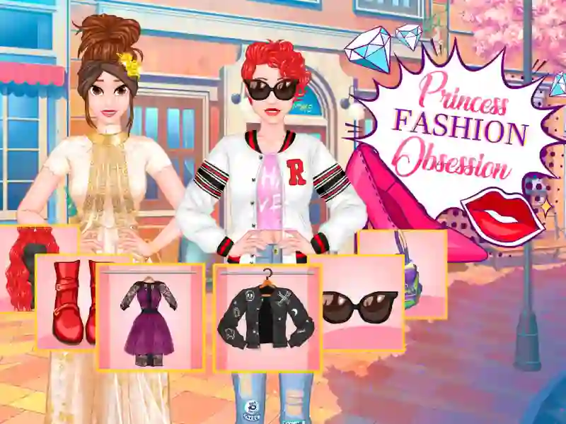 遊戲Princess Fashion Obsession在線