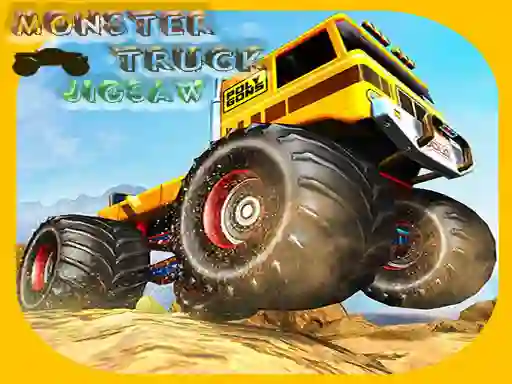 遊戲Monster Trucks Jigsaw在線