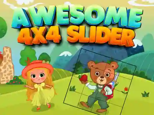 遊戲Awesome 4x4 Slider在線