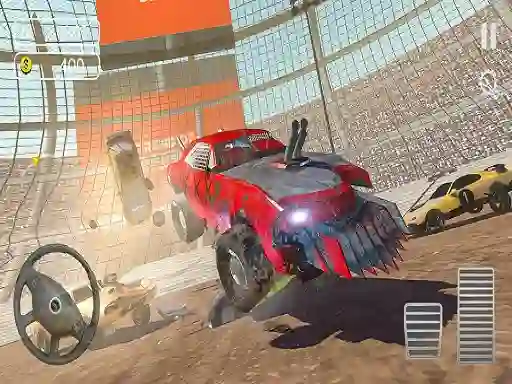 遊戲Derby Car Racing Stunt在線