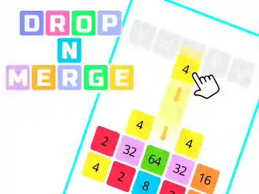 遊戲Drop N Merge Blocks在線