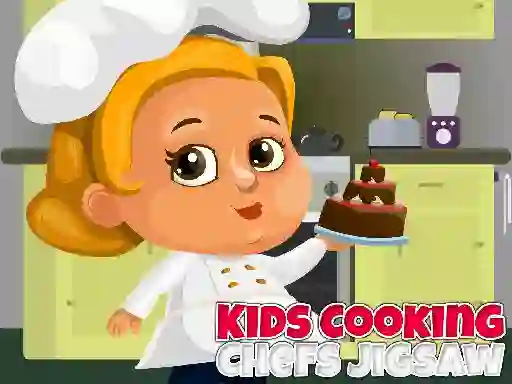 遊戲Kids Cooking Chefs Jigsaw在線