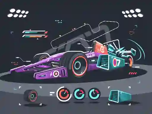 遊戲Powerful Cars Memory在線