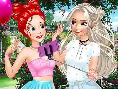 遊戲Princesses BFFs Weekend在線