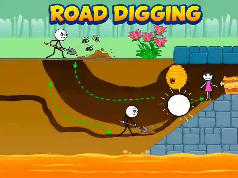遊戲Road Digging在線
