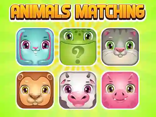 遊戲Animals Memory Matching在線