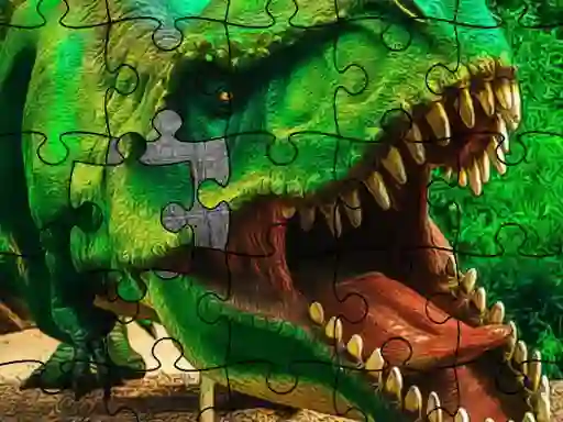 遊戲Dino Park Jigsaw在線