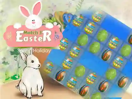遊戲Easter Eggs Match 3在線