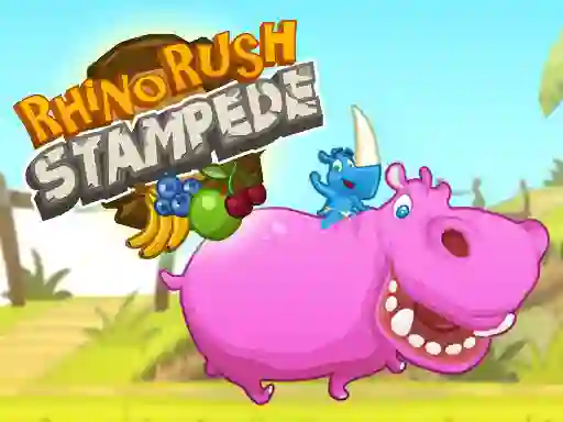 遊戲Rhino Rush Stampede在線
