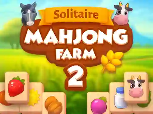 遊戲Solitaire Mahjong Farm 2在線