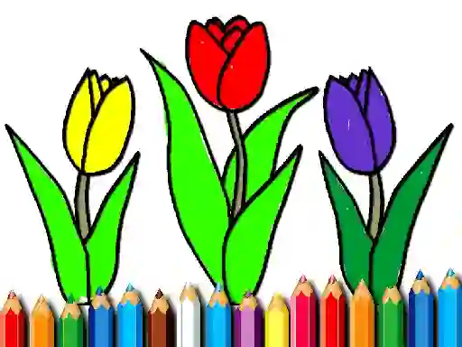 遊戲Back To School: Spring Time Coloring Book在線