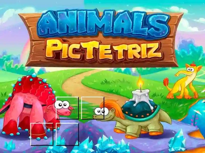 遊戲Animals Pic Tetriz在線