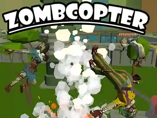 遊戲Zombcopter在線