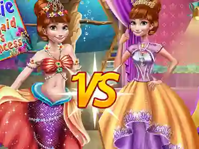 遊戲Anna mermaid vs princess在線