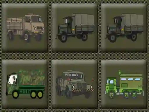 遊戲Army Trucks Memory在線
