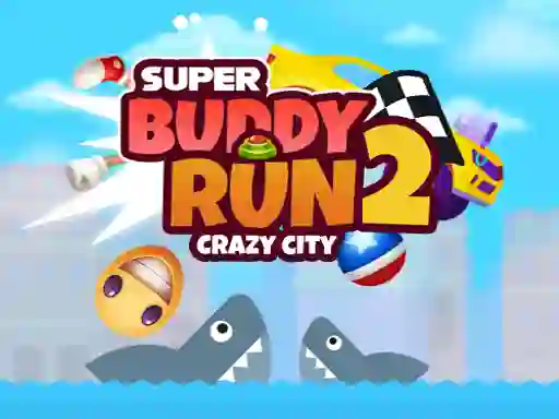 遊戲Super Buddy Run 2 Crazy City在線