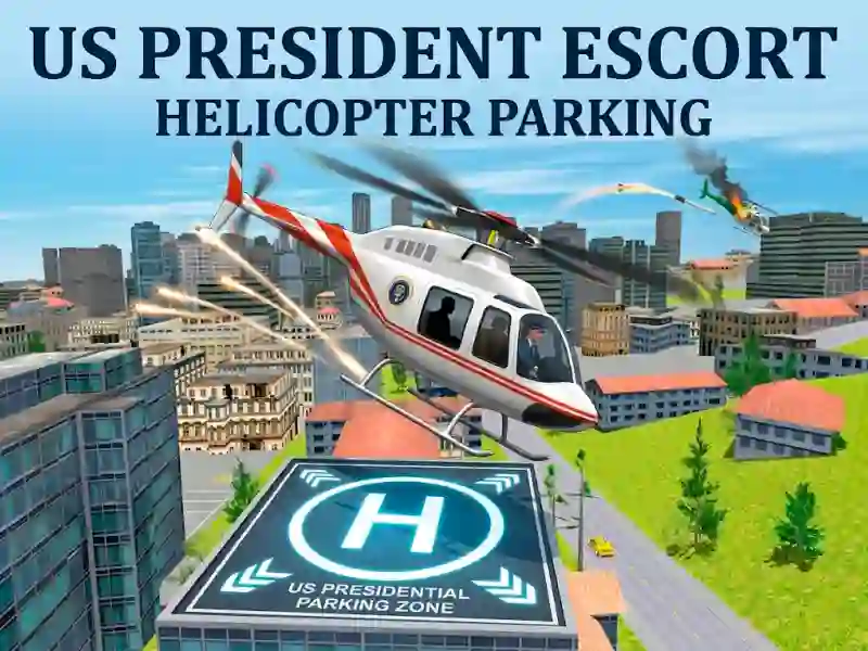 遊戲US President Escort Helicopter Parking在線