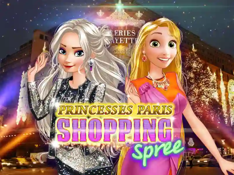 遊戲Princesses in Paris: fun shopping在線