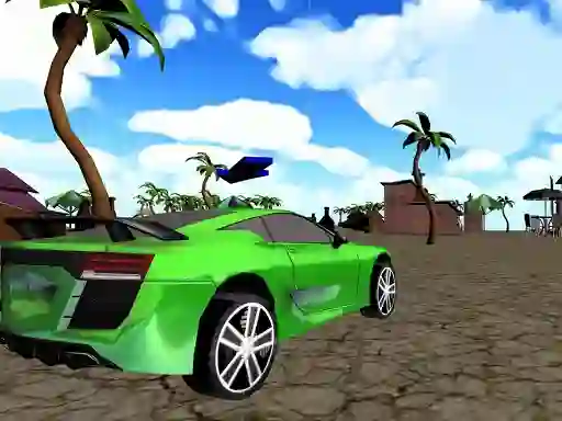 遊戲Xtreme Beach Car Racing在線
