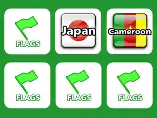 遊戲Memory With Flags在線