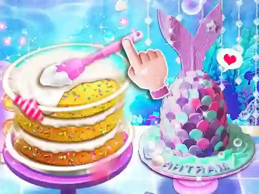 遊戲Unicorn Chef Mermaid Cake在線
