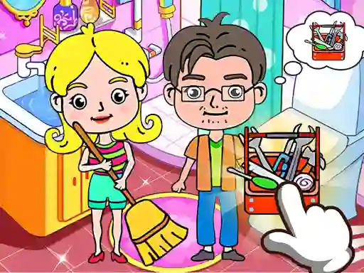 遊戲Toka Boka Home Clean Up Design在線