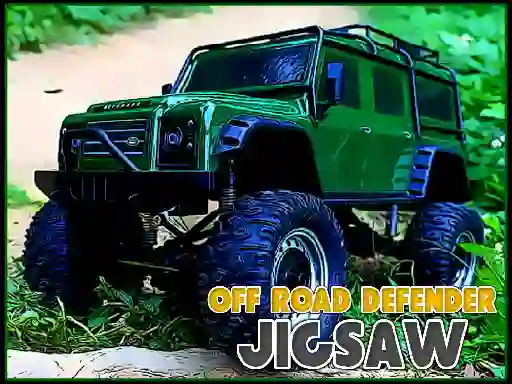 遊戲Off Road Defender Jigsaw在線