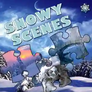 遊戲Jigsaw Puzzle: Snowy Scenes在線
