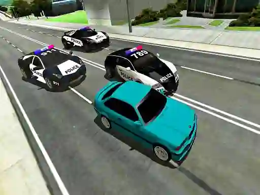 遊戲Mad Cop Police Car Race: Police Car vs Gangster Escape在線